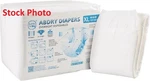 Littleforbig Adult 10 Pieces Abdry White Diapers X-large, New. Fixed Price $49.99.