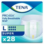 Tena Super Briefs Adult Large 48-59" Waist Green Unisex Tab Close Heavy 28. Fixed Price $40.78.