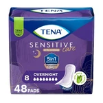 Tena Sensitive Care Overnight Incontinence Pads For Women, Drop Absorb, 48 Ct. Fixed Price $38.88.