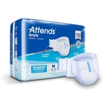 Attends Briefs, Adult, Medium, Heavy Absorbency, Disposable, White. Fixed Price $16.25.