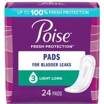 Poise Pads Adult Female Disposable Absorb-loc Core Light 11 In Length 96. Fixed Price $43.95.