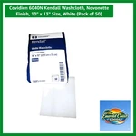 Pack Of 50 Kendall 10" X 13" White Washcloths - Ultra Absorbent Nonwoven. Fixed Price $19.99.
