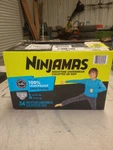 Pampers Ninjamas Nighttime Leakproof Underwear For Boys Size Large 34 Count. Fixed Price $16.00.