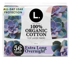 Extra Long Maxi Pads For Women, Overnight Absorbency, Organic Cotton Top L.... Fixed Price $42.79.