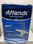 Attends Bariatric Briefs Xxx-large 70"-100" 8 Pack New DD60 Advanced Dermadry. Fixed Price $13.99.