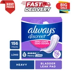 Always Discreet Pads Heavy Absorbency Long Length 156CT Women. Fixed Price $43.89.