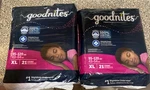 Goodnites Girls Nighttime Bedtime Underwear Size Xl 95-140+ Lbs, 21 Count Pack. Fixed Price $38.99.