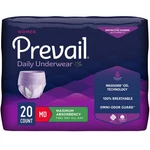 Prevail For Women Daily Maximum Absorbent Underwear, Medium. Fixed Price $15.02.