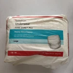 18 Cardinal Covidien Sure Care 1615A Adult Unisex Disposable Pull On Underwear. Fixed Price $14.90.