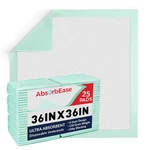 Ultra Absorbent Xlarge Bed Pads 36X36 (pack Of 25) - Highly Underpa.... Fixed Price $35.59.