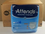 Attends Bariatric Adult Underwear, 2-XL, Xxl, 68" 80" Waist, AU50 Case Of 48. Fixed Price $47.99.