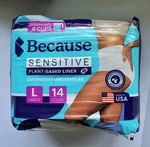 Because Sensitive Plant-based Overnight Underwear Large Absorbs To 6 Cups. Fixed Price $18.99.