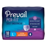 Prevail Disposable Underwear Female Large Extra 18 Ct. Fixed Price $16.03.