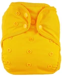 Yellow Incontinence Protector For Cloth Diapers With Adjustable Snaps. Fixed Price $19.59.