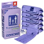 Traveljane Resealable Disposable Urinal Bags 28OZ (6 Pack) Fo.... Fixed Price $27.45.