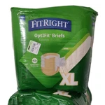 Medline Fitright Optifit Extra Incontinence Briefs Xl 56"-64" Adult Diapers 20CT. Fixed Price $12.00.