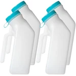 Medvance 1000ML Premium Portable Urinal For Men, Spill Proof Mens 4 Pack. Fixed Price $54.99.