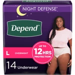 Depends Night Defense Adult Incontinence Underwear For Women, Disposable, Overni. Fixed Price $90.97.