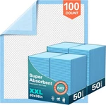 Aay Bed Pads Disposable 30" 36" (100 Count), Extra Large 30X36-100, Blue. Fixed Price $61.34.