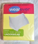 Wearever Women Sz Xl Leak-control Regular Absorbency Washable Underwear Beige. Fixed Price $18.99.