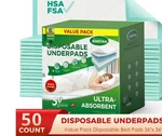 Bokyan Bed For Incontinence Disposable, 36 X Waterproof Underpads,.... Fixed Price $38.00.