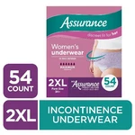 Assurance Women's Incontinence & Postpartum Underwear, Xxl Maximum Absorbency. Fixed Price $29.59.