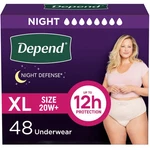 Depend Night Defense Adult Diapers, Incontinence Postpartum Bladder Leak Und.... Fixed Price $111.25.