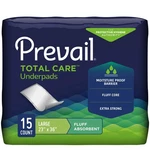 Prevail Incontinence Underpads - Unisex Disposable For & Women .... Fixed Price $18.27.