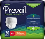 Sm Prevail Underwear Medium 32-44" 20CT. Fixed Price $21.68.