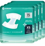 60 Count Sunkiss Trustplus Adult Diapers Xs With Maximum Absorbency. Fixed Price $45.00.