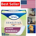 Dermatologically Approved Tena Women's Incontinence Pads, Long Length, 52 Count. Fixed Price $39.59.