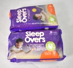 Lot Of Sleepovers By Cuties Disposable Youth Pants Large/xl 12/PACK 60-125LBS. Fixed Price $8.10.