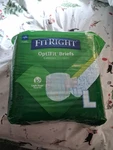 Medline Fitright Optifit Briefs 20 Pack Large Ultra Adult Diapers Incontinence. Fixed Price $11.50.