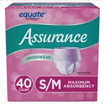 Assurance Disposable Diapers Adult Incontinence Underwear For Women Size Small. Fixed Price $39.99.