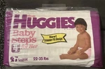 Vintage Huggies Pink Girls Plastic Diapers Xl. Fixed Price $200.00.