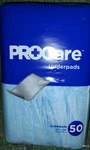 50 Underpads Adult Urinary Incontinence Disposable/dog Wee (21X34) New. Fixed Price $36.99.