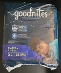 Goodnites Boys Nighttime Underwear Xl 21 Count 95-120 Lbsize-usa Buy More & Save. Fixed Price $23.88.