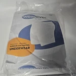 Wearever Men's Maximum Absorbency Washable Incontinence Boxer Brief Sz 1X White. Fixed Price $26.99.