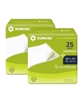Sunkiss Trustplus 36" X 23" Disposable Bed Pads For Adults And Kids, Super Ab.... Fixed Price $29.00.