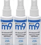 Hollister M9 Odor Eliminating Spray 2OZ ( 3 Bottles ). Fixed Price $14.50.