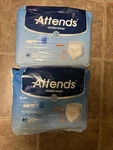 Attends Adult Diapers Underwear Disposable Child Special Needs Youth/sm 20 -2PKS. Fixed Price $6.00.
