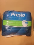 Presto Supreme Underwear Classic Large 44"-58" Max Absorbency 18 Count Unisex. Fixed Price $29.99.