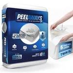 Peelaways Waterproof Disposable Bed Sheets For Use In Home Mattresses,. Fixed Price $50.94.