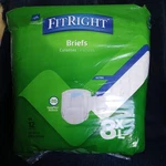 Fitright Bariatric Unisex Adult Ultra Incontinence Briefs 3XL Disposable 12 Ct. Fixed Price $10.49.
