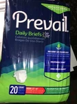 Prevail Briefs Medium Maximum Absorbency 20 Ct. PV-012/1 New. Fixed Price $22.55.