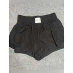 Offline By Aerie The Hugger 2IN1 Shorts Black Butterfly Flowy Spandex Liner Med. Fixed Price $22.00.