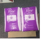 Poise Fresh Protection Moderate Long Incontinence Pads Purple White 54 Count. Fixed Price $15.99.
