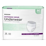 Mckesson Extended Adult Incontinence Underwear. Maximum Medium, White. Fixed Price $30.99.