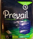Prevail Fluff Underpad Help Keep Beds Dry And Clean Soft Absorb Large 15 Count. Fixed Price $14.88.