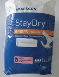 Mckesson Stay Dry Briefs Bariatric Count Sz 78" - 95" Or Female. Fixed Price $11.44.
